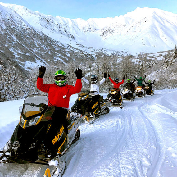 Alaska Snowmobile Tours Glacier City Snowmobile Tours
